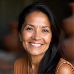 Portrait of Maria, master potter